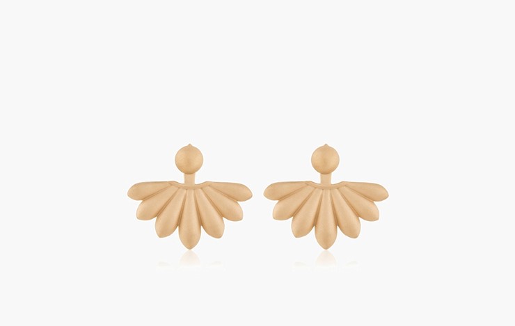 LOTUS COURAGE BIG EARRINGS
